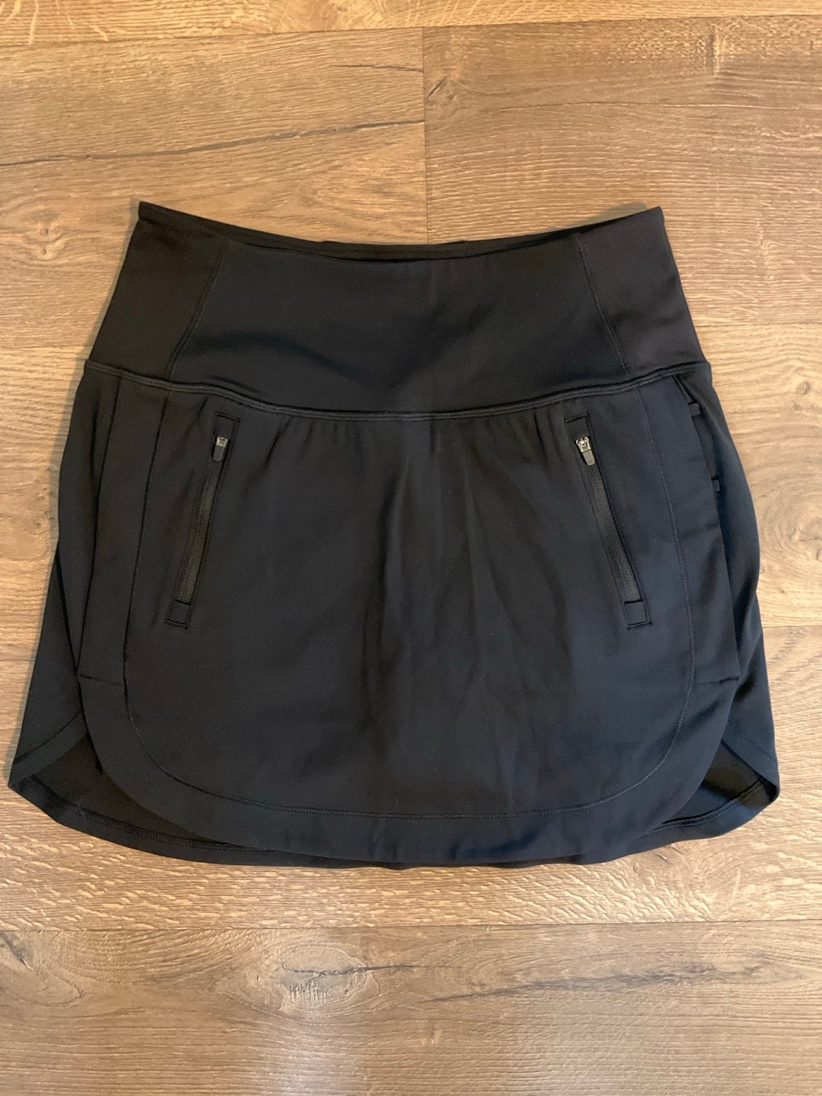 Athleta Fairway high rise Golf Skort in black, 16”, XS