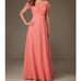 Mori Lee Madeline Gardner 124 Lace Chiffon Bridesmaid Prom Dress Women 12 NWT
