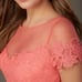 Mori Lee Madeline Gardner 124 Lace Chiffon Bridesmaid Prom Dress Women 12 NWT
