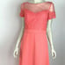 Mori Lee Madeline Gardner 124 Lace Chiffon Bridesmaid Prom Dress Women 12 NWT