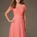 Mori Lee Madeline Gardner 124 Lace Chiffon Bridesmaid Prom Dress Women 12 NWT