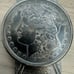 1900 Morgan Silver Dollar Sterling Money Clip - Signed