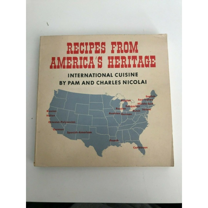 Recipes From America's Heritage - Ward Ritchie Press - 1972 - Scarce