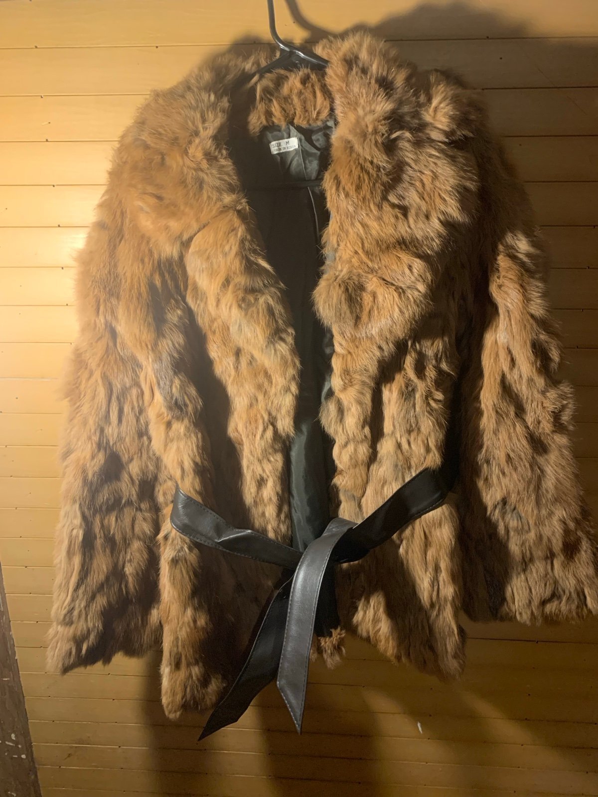 100% rabbit fur