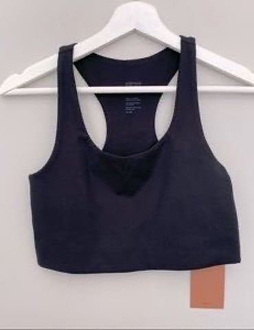 Black Paloma Activewear Sports Bra NWT887