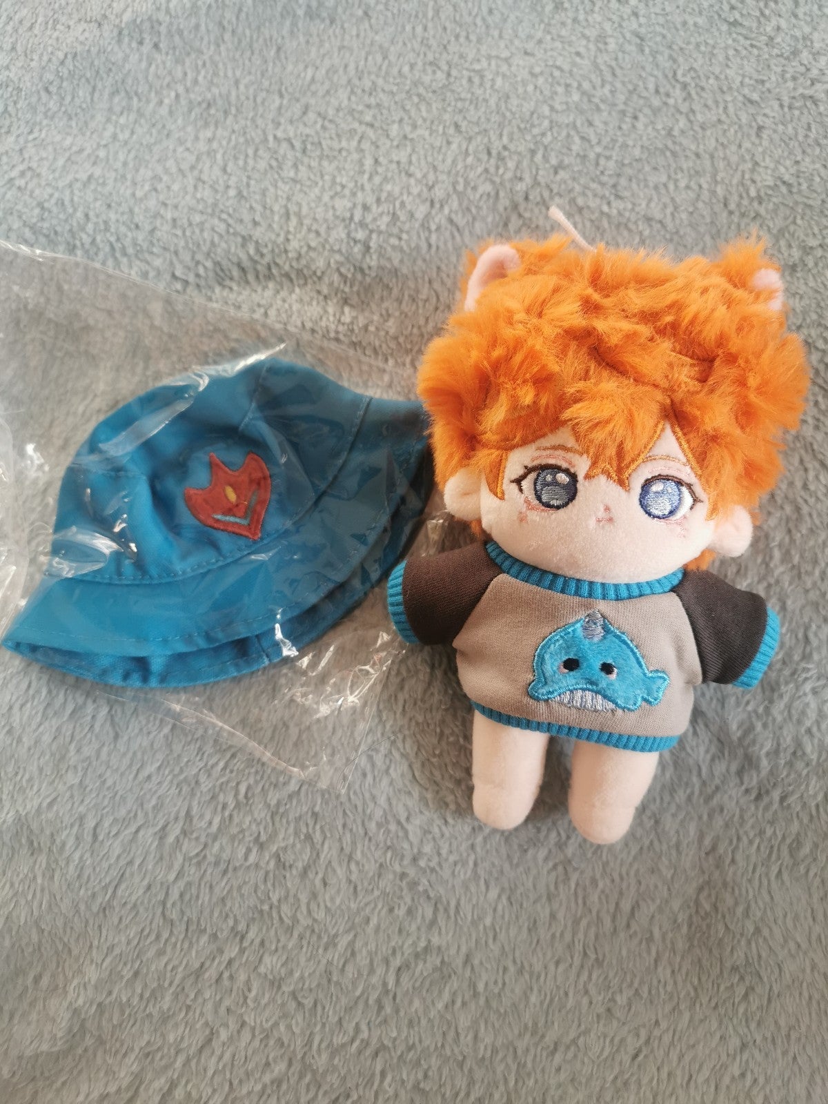 Genshin Impact Childe 10cm Plush Doll + Clothes