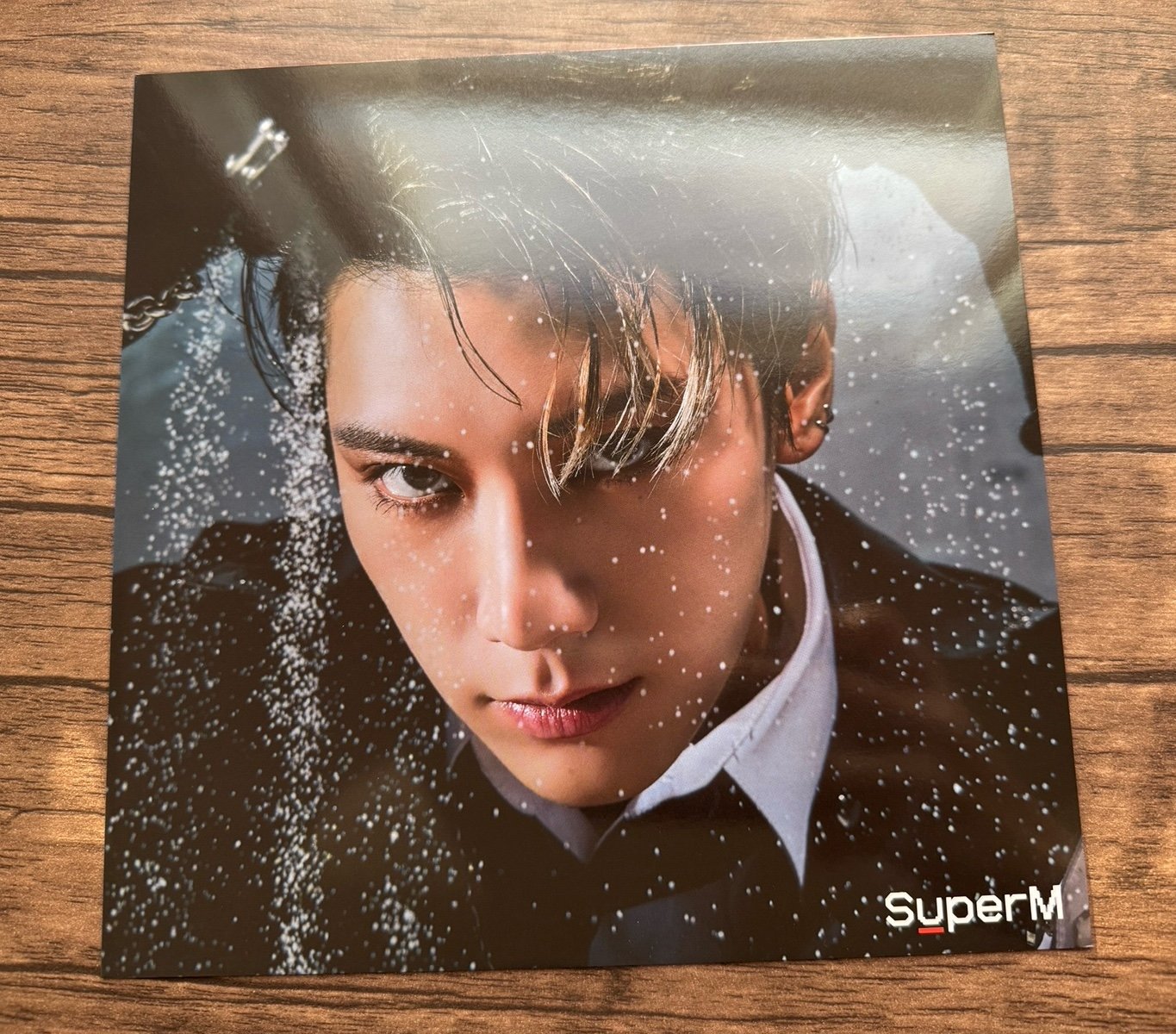 SuperM - Ten Signed Mini poster/photo (official) CD