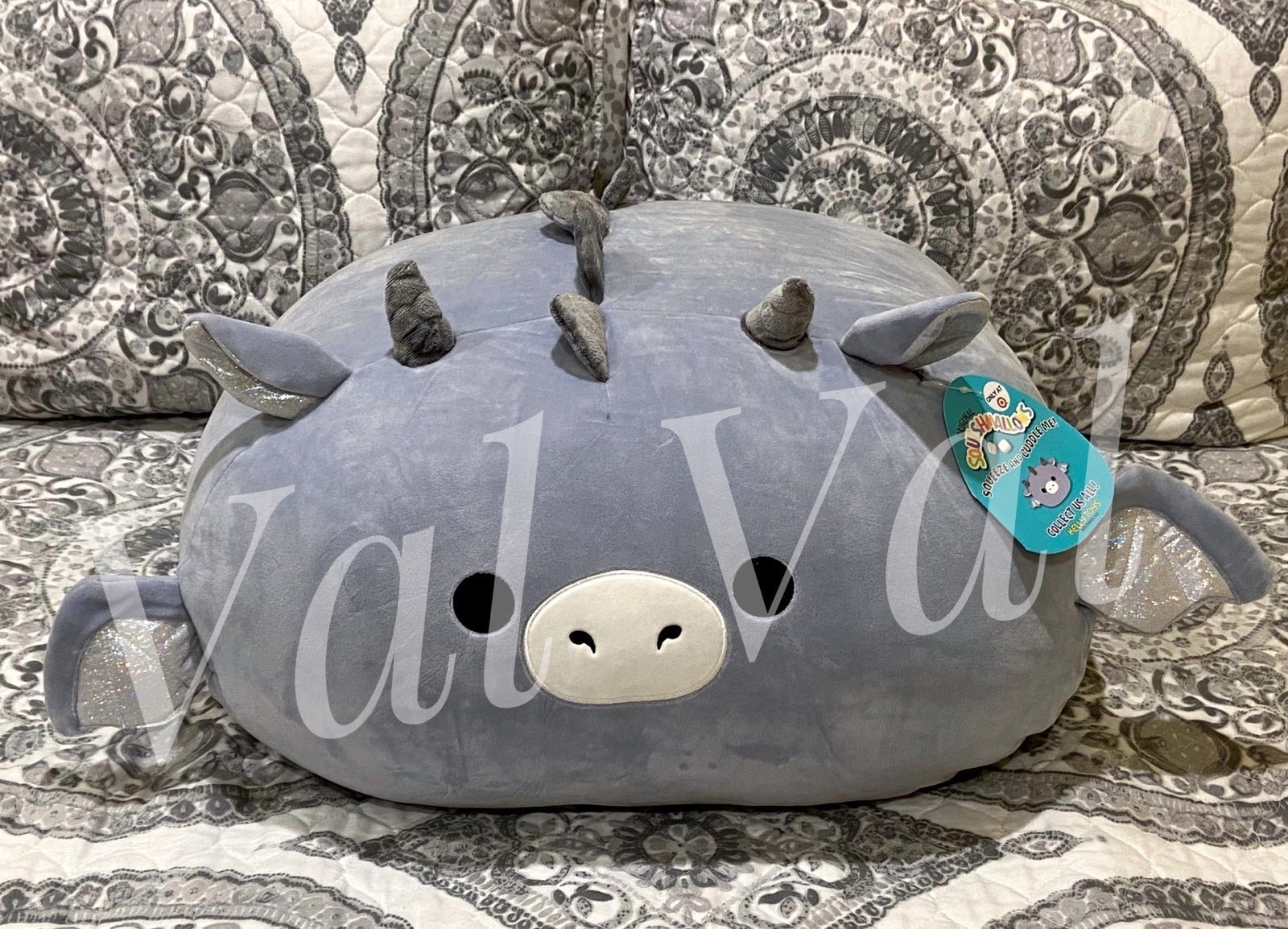 Klaus the Dragon Stackable 20” Kellytoy Squishmallow