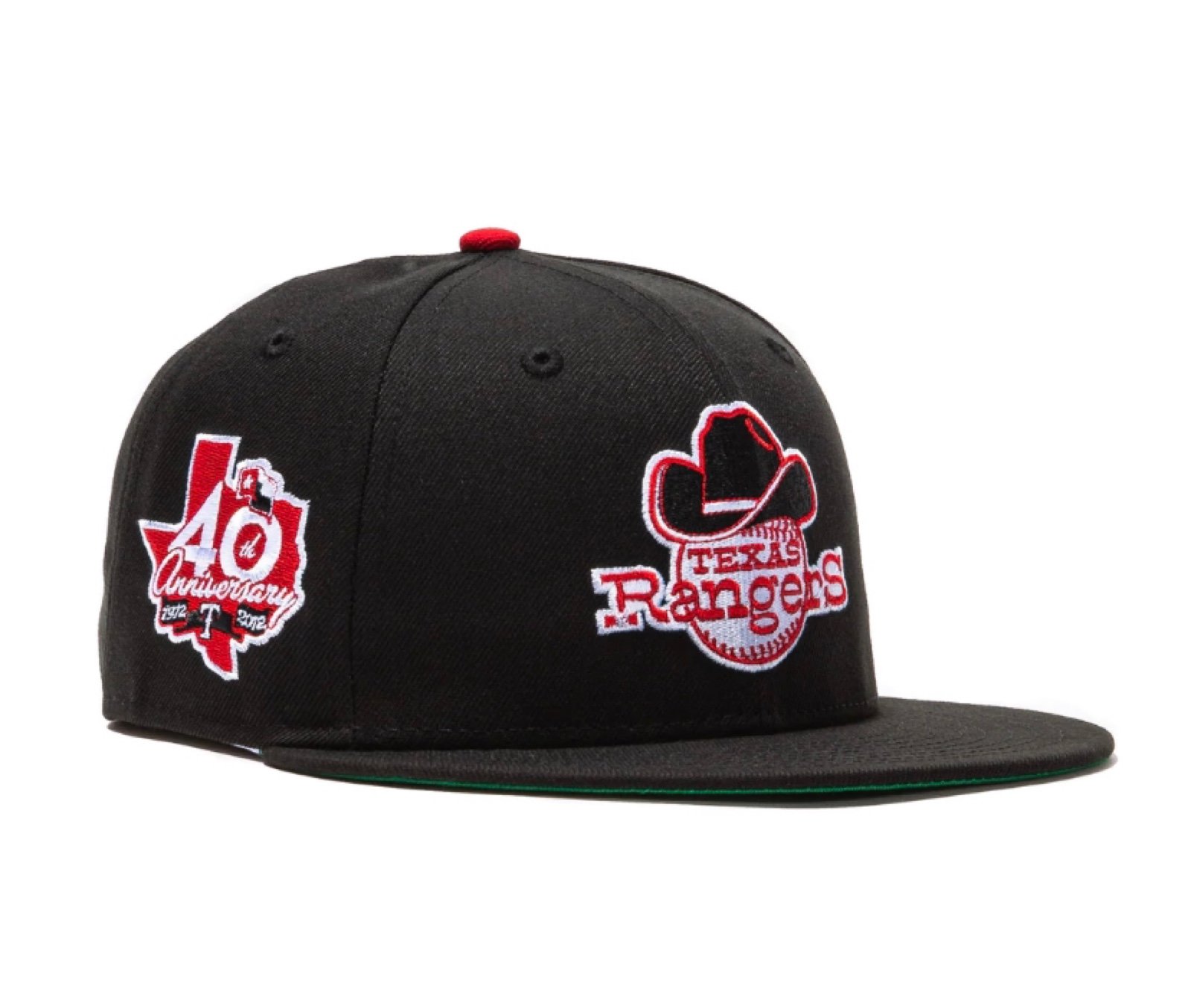SIZE 7 EXCLUSIVE NEW ERA 59FIFTY HOMETOWN TEXAS RANGERS 40TH ANNIVERSARY HAT