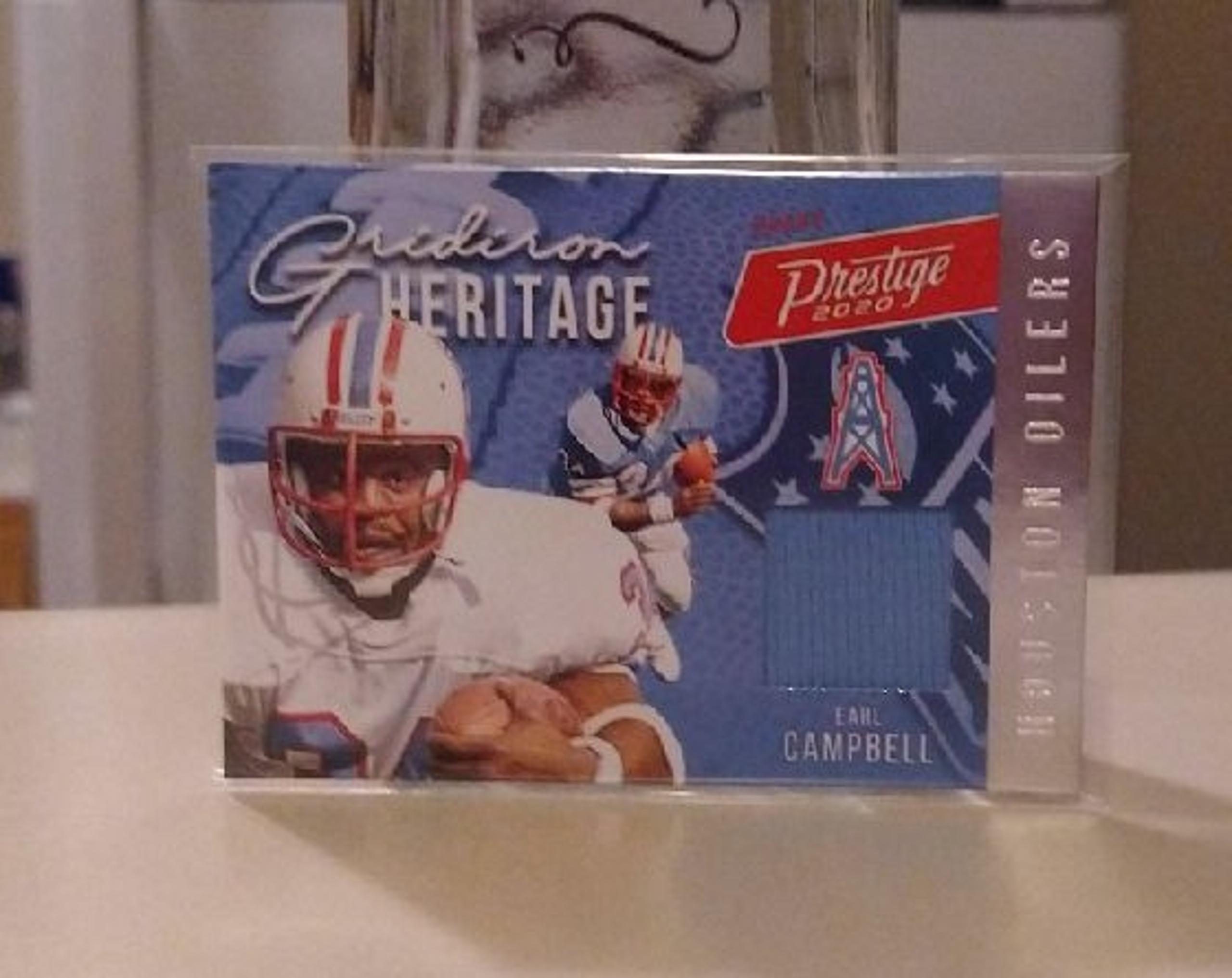 NFL Earl Campbell card