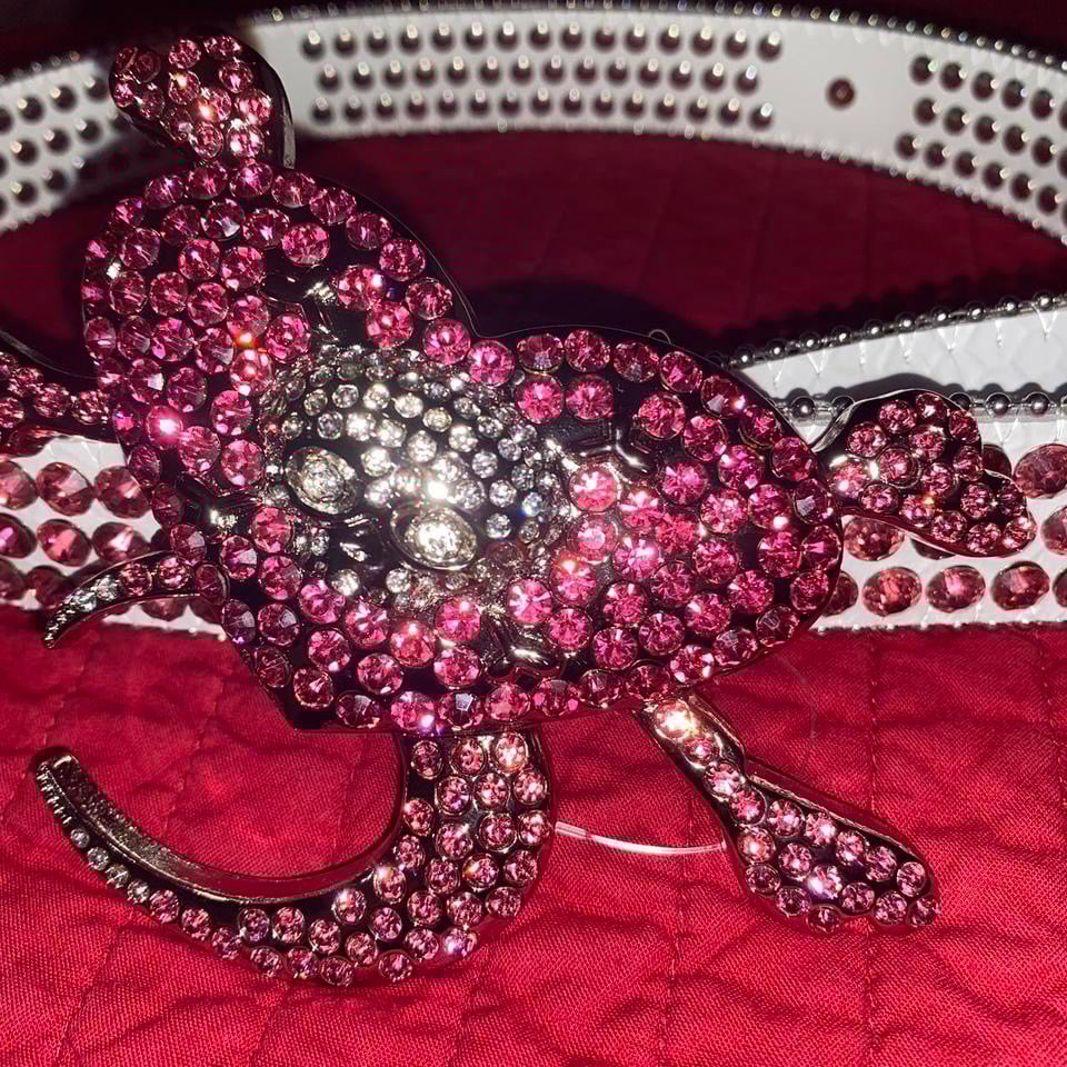 Soul crusher rhinestone belt (eternal artwear)