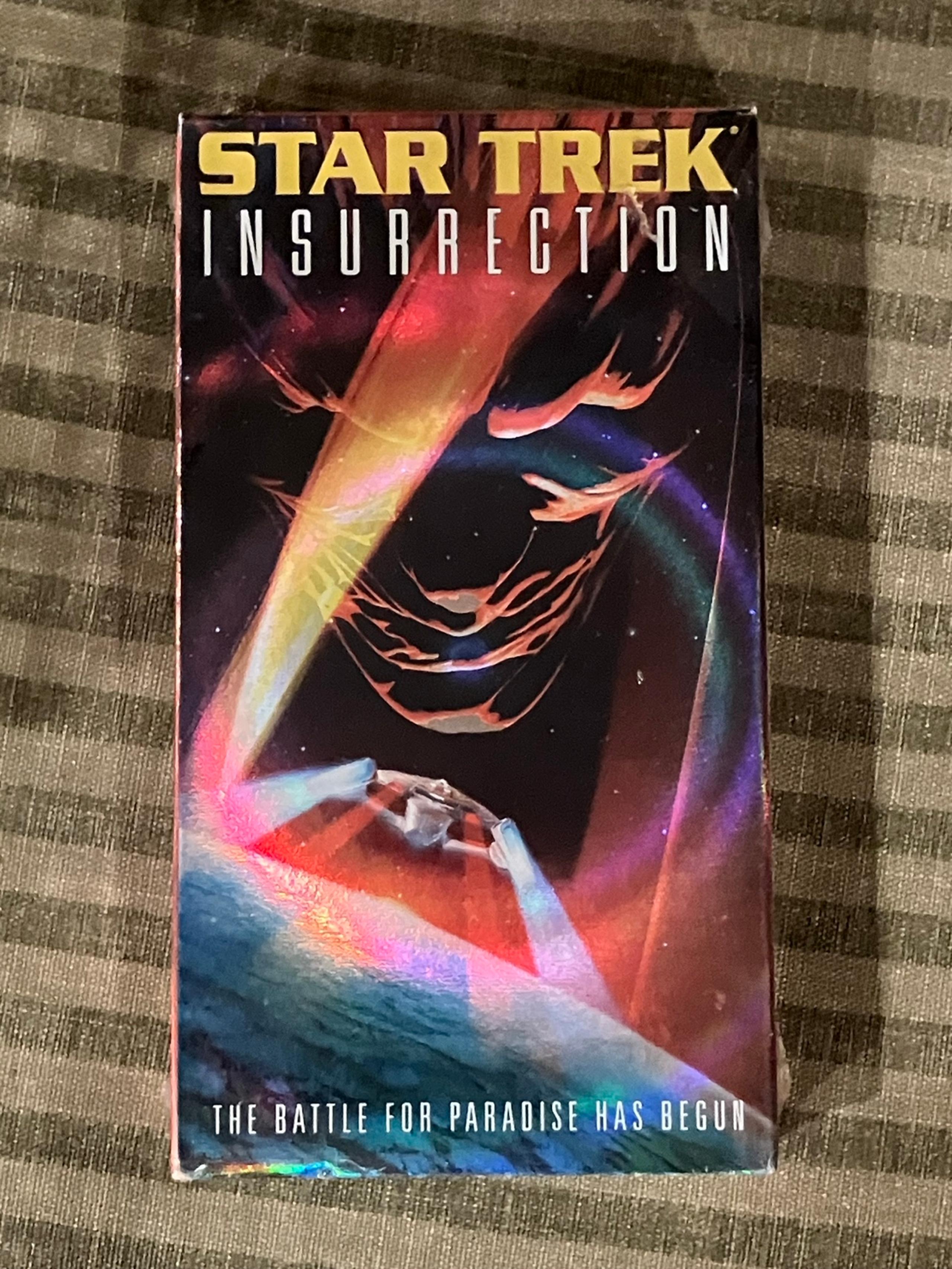 VHS Tape Star Trek Insurrection Brand New Factory Sealed