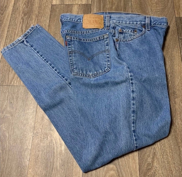 Levi's Vintage 512 Slim Fit Tapered Leg Size 14 MIS L Excellent Condition Plea
