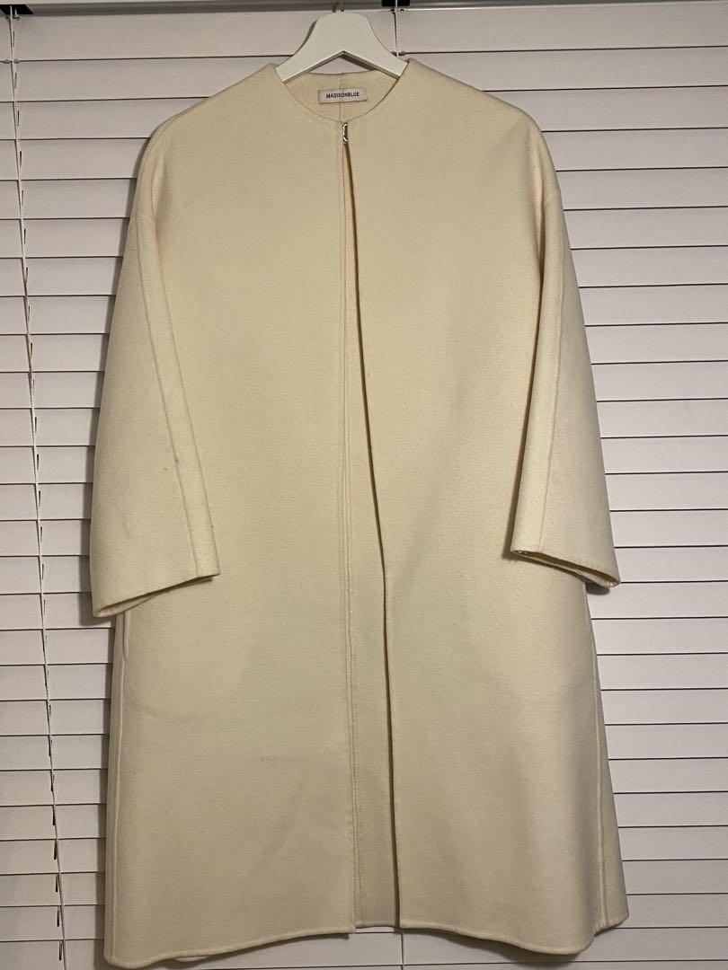 MADISONBLUE Ivory Long Coat