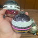 27 VINTAGE CHRISTMAS SHINY BRITE / MERCURY GLASS HAND BLOWN ORNAMENT ORNAMENTS