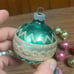 27 VINTAGE CHRISTMAS SHINY BRITE / MERCURY GLASS HAND BLOWN ORNAMENT ORNAMENTS