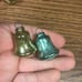 27 VINTAGE CHRISTMAS SHINY BRITE / MERCURY GLASS HAND BLOWN ORNAMENT ORNAMENTS