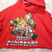 Super Mario Kart Hoodie Womens Pullover Forever 21 Jumper Sweatshirt L
