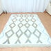 Handmade rugs, white rugs, home decoration rugs