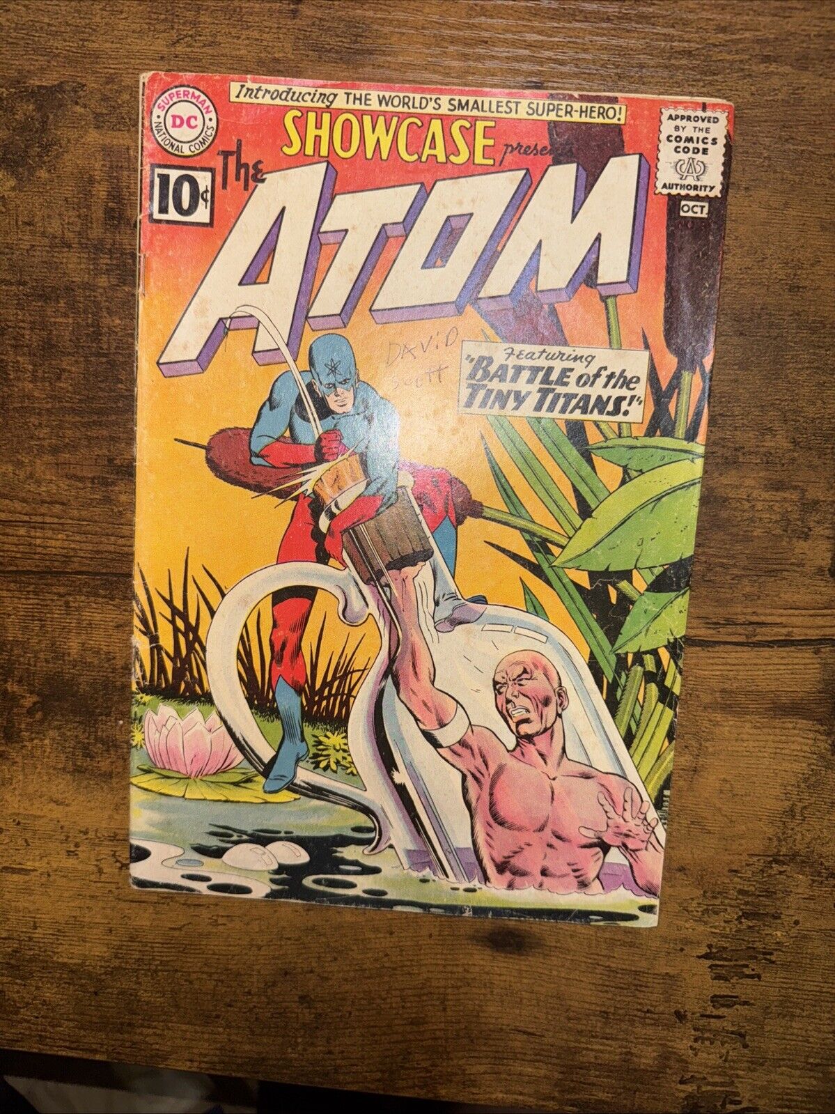 Showcase #34 DC comics 1961, 1st appearance Atom in SA