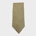 Paolo Gucci Classic Yellow Blue Horsebit Silk Tie