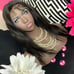 human hair lace front wig