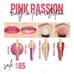 Pink Passion Ready-in-5 collection with free shipping includes Lipsense & gloss