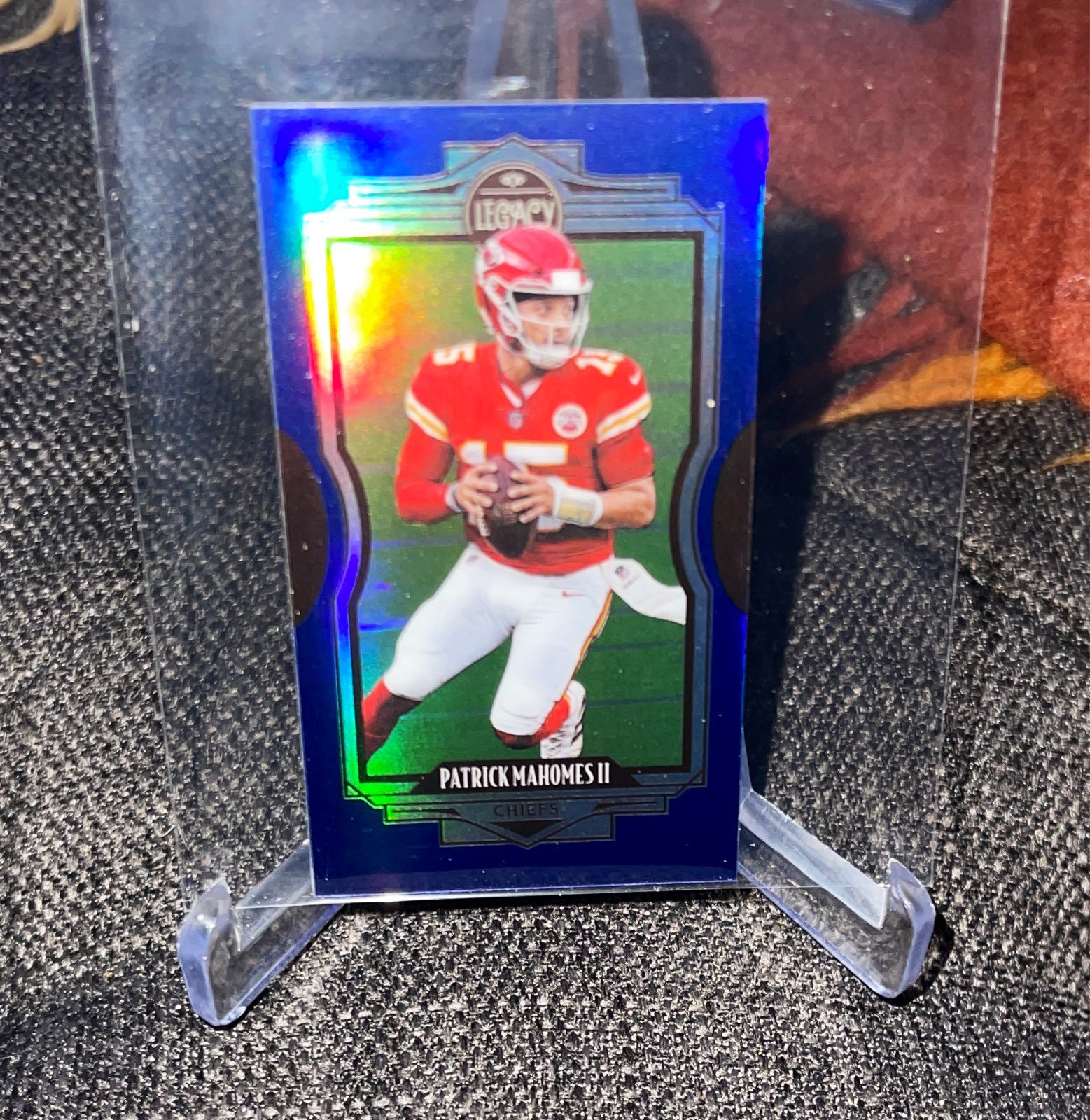 Prizm Patrick Mahomes Mini Panini #/50