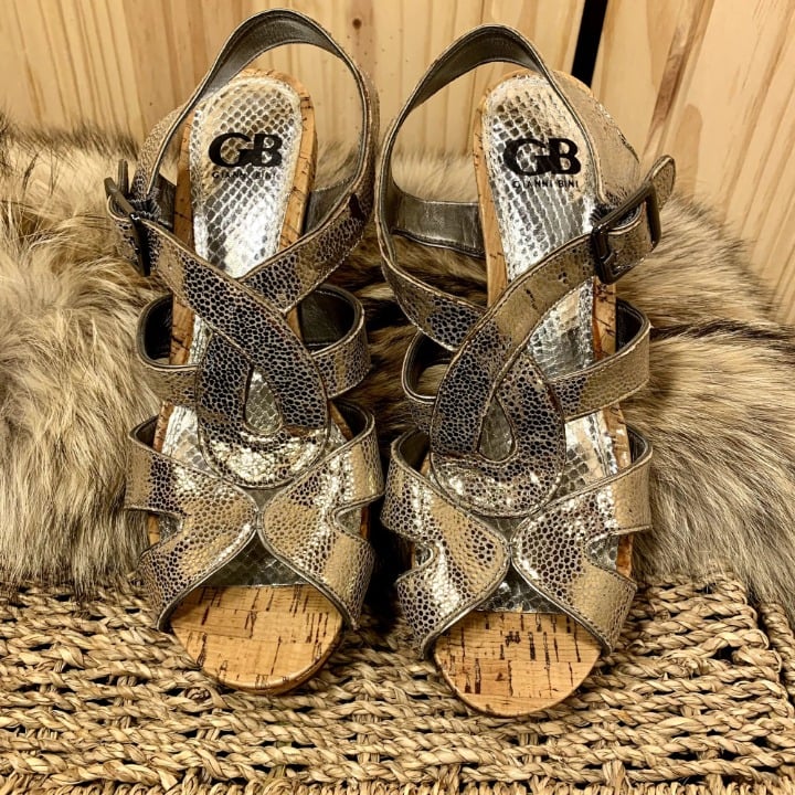 Gianni bini wedge shoes sale