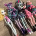 Monster High doll lot