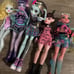 Monster High doll lot