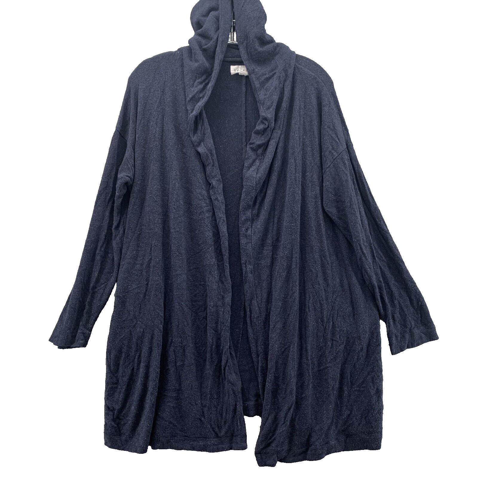 Velvet by Graham & Spencer Cardigan Women's XS Hood Wrap Corpcore Academia Boho