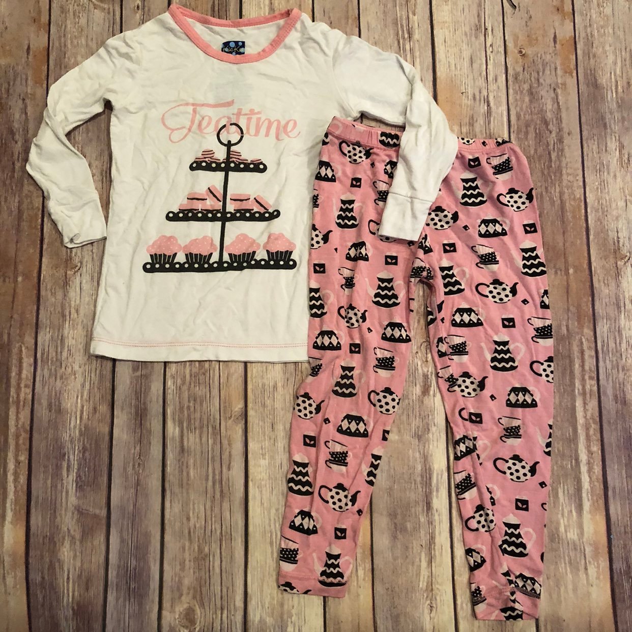 Kickee teatime pajamas
