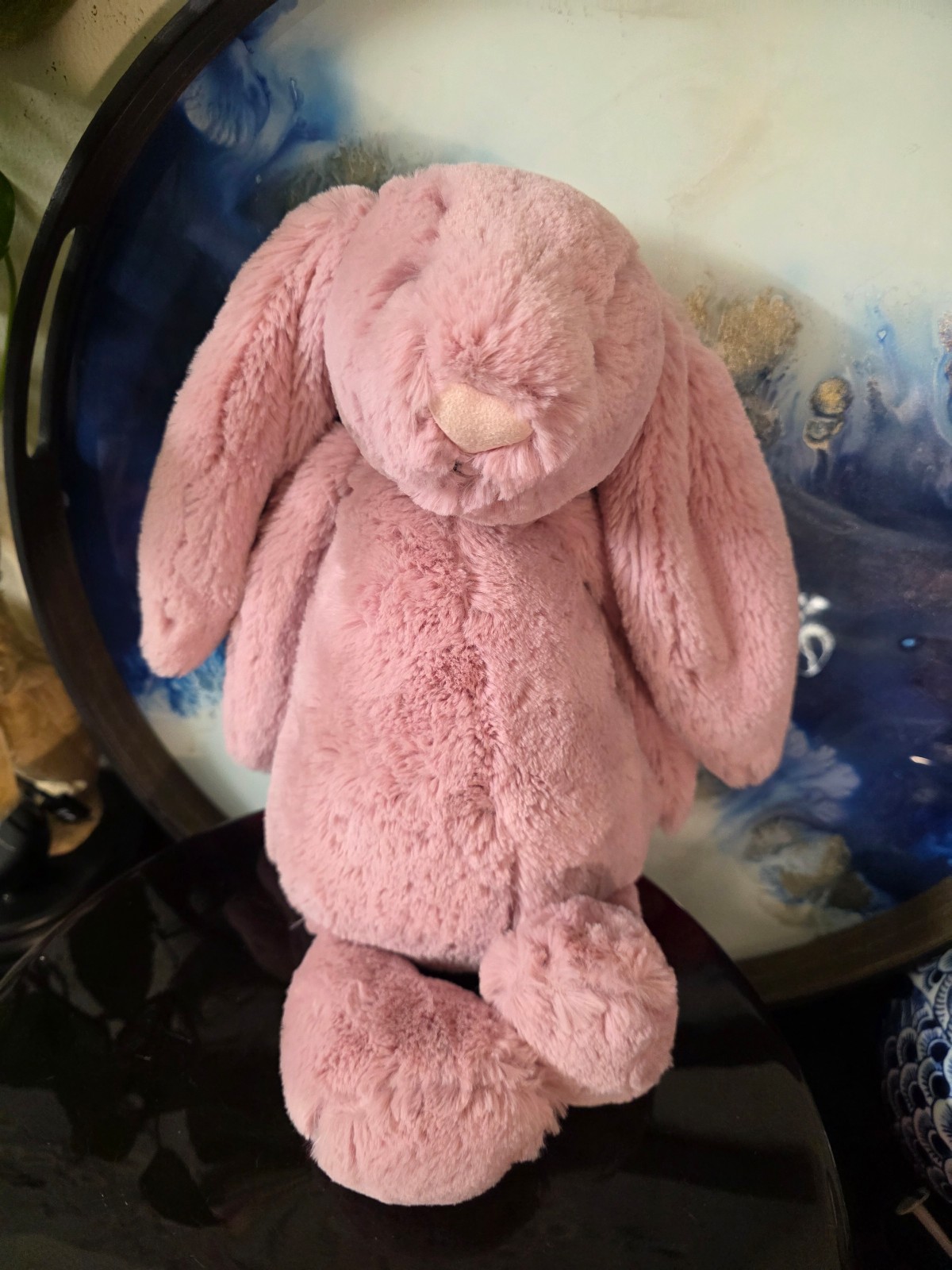 Jellycat Bashful Tulip Pink Bunny Stuffed Animal, Medium