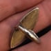 VTG OLD PAWN STERLING SILVER TURQUOISE RING. #1184