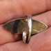 VTG OLD PAWN STERLING SILVER TURQUOISE RING. #1184