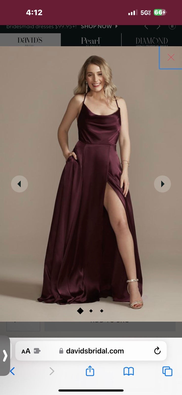 bridesmaids dress