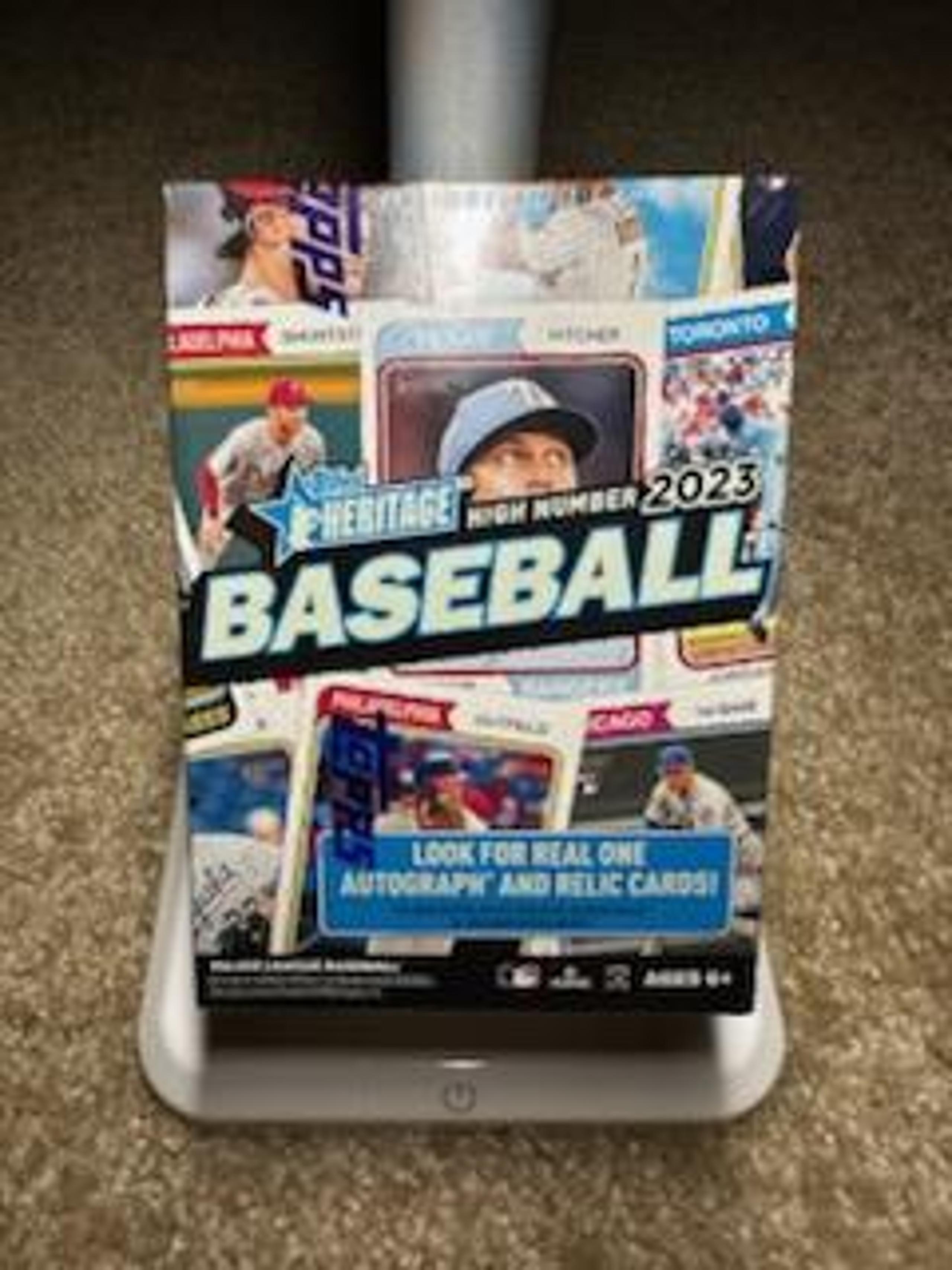 2023 Topps Heritage High Number Baseball Trading Card Blaster Box Brand New