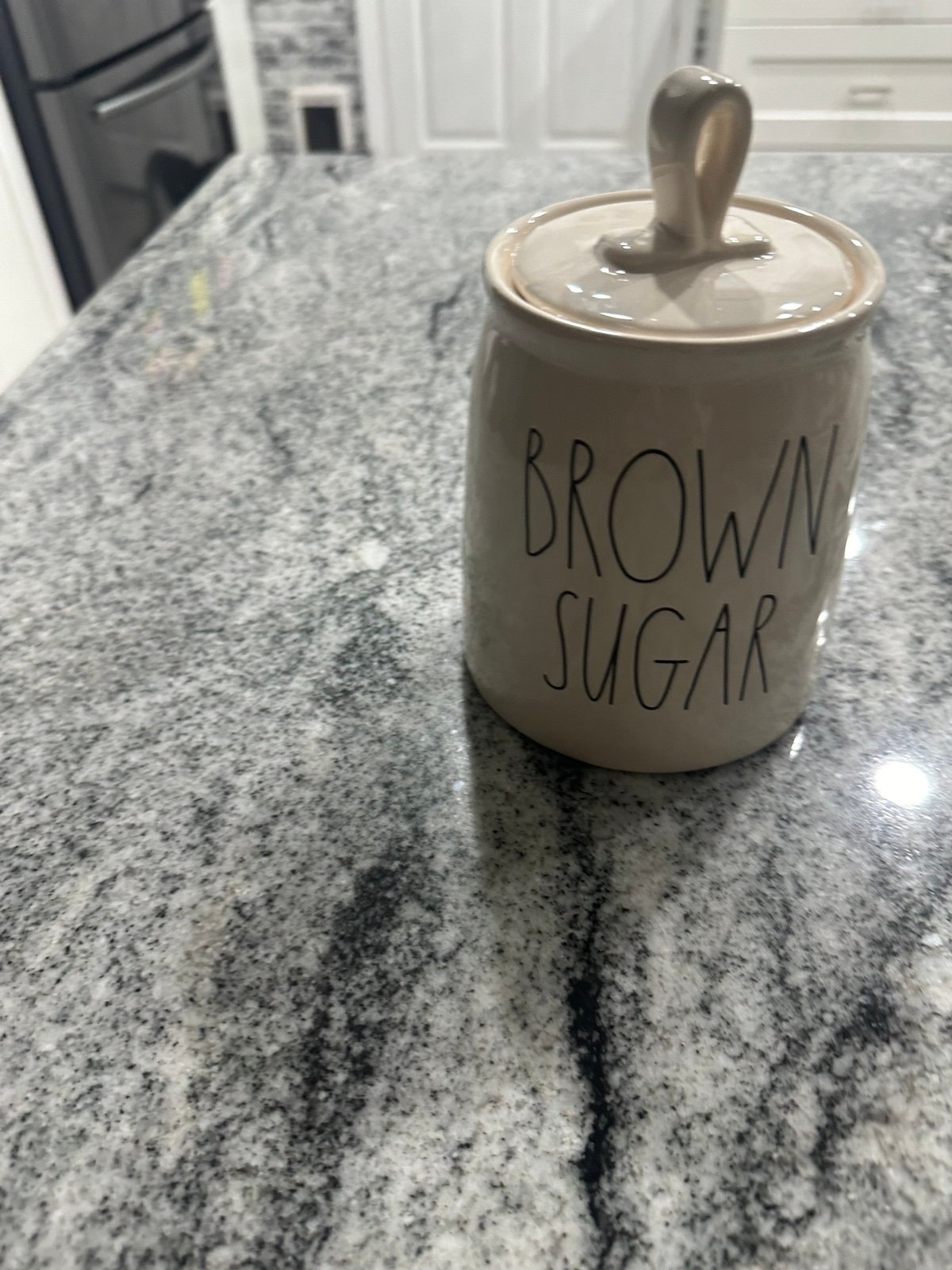 Rae Dunn BROWN SUGAR canister
