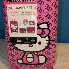 Hello Kitty, six-piece luggage set new with tags