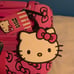 Hello Kitty, six-piece luggage set new with tags