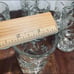 ANCHOR HOCKING 6 Drinking Juice Glasses Prescut MCM Clear
