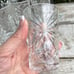 ANCHOR HOCKING 6 Drinking Juice Glasses Prescut MCM Clear