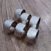 Vintage Dining Napkin Rings Set Of 6
