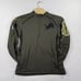 Nike Detroit Lions 1/4 Zip Pullover Mens M Green Dri Fit NFL Salute To Service