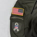 Nike Detroit Lions 1/4 Zip Pullover Mens M Green Dri Fit NFL Salute To Service
