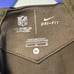 Nike Detroit Lions 1/4 Zip Pullover Mens M Green Dri Fit NFL Salute To Service