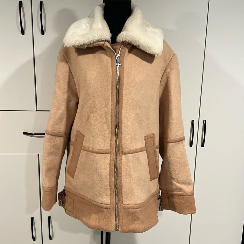 The cashmere project wool jacket . Size L