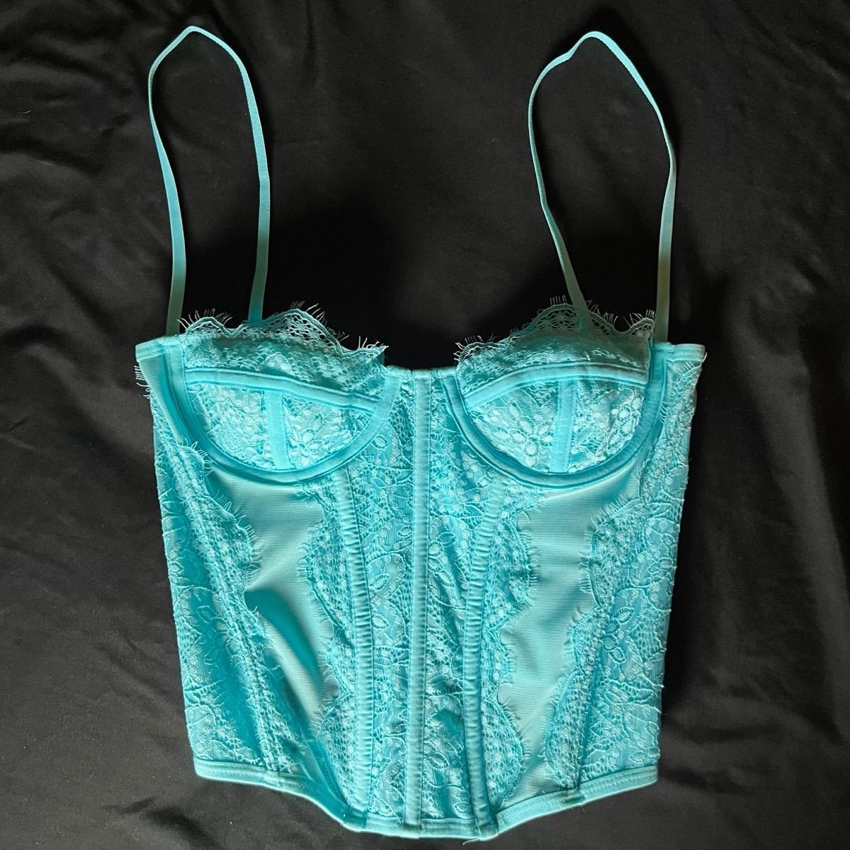 Click Here to Save - blue urban outfitters corset - Surprise:£54[hoWomen_4661324ua]