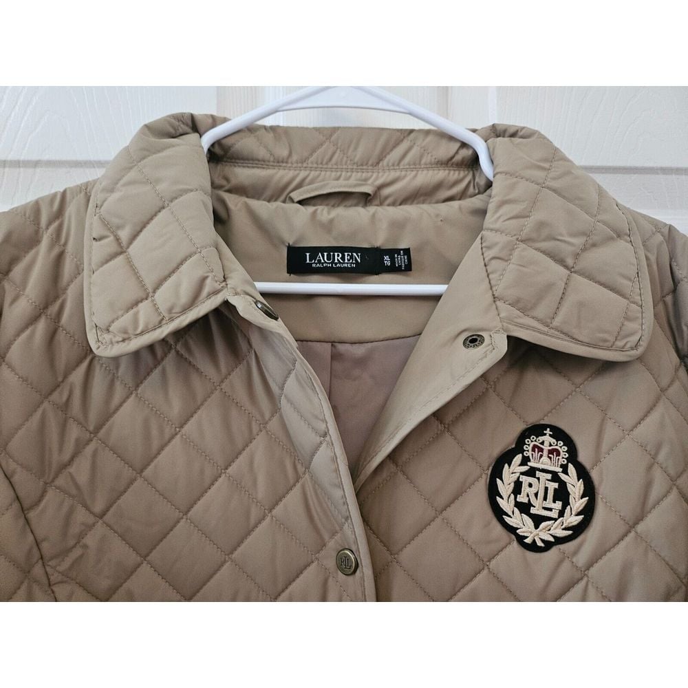 Lauren Ralph Lauren Quilted Jacket Women's XL Classic RL NWT 170